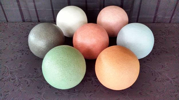 thumbnail image 2 of 2-Pack Concrete Sphere Mold - Half Ball 4.72 Inch Diameter For Cement, DIY Stepping Stones Or Garden Decor 2 of 6